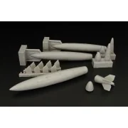 US 300gal Fuel tanks, 1/48 - Brengun BRL48105 US 300gal Fuel tanks, 1/48 - Brengun BRL48105