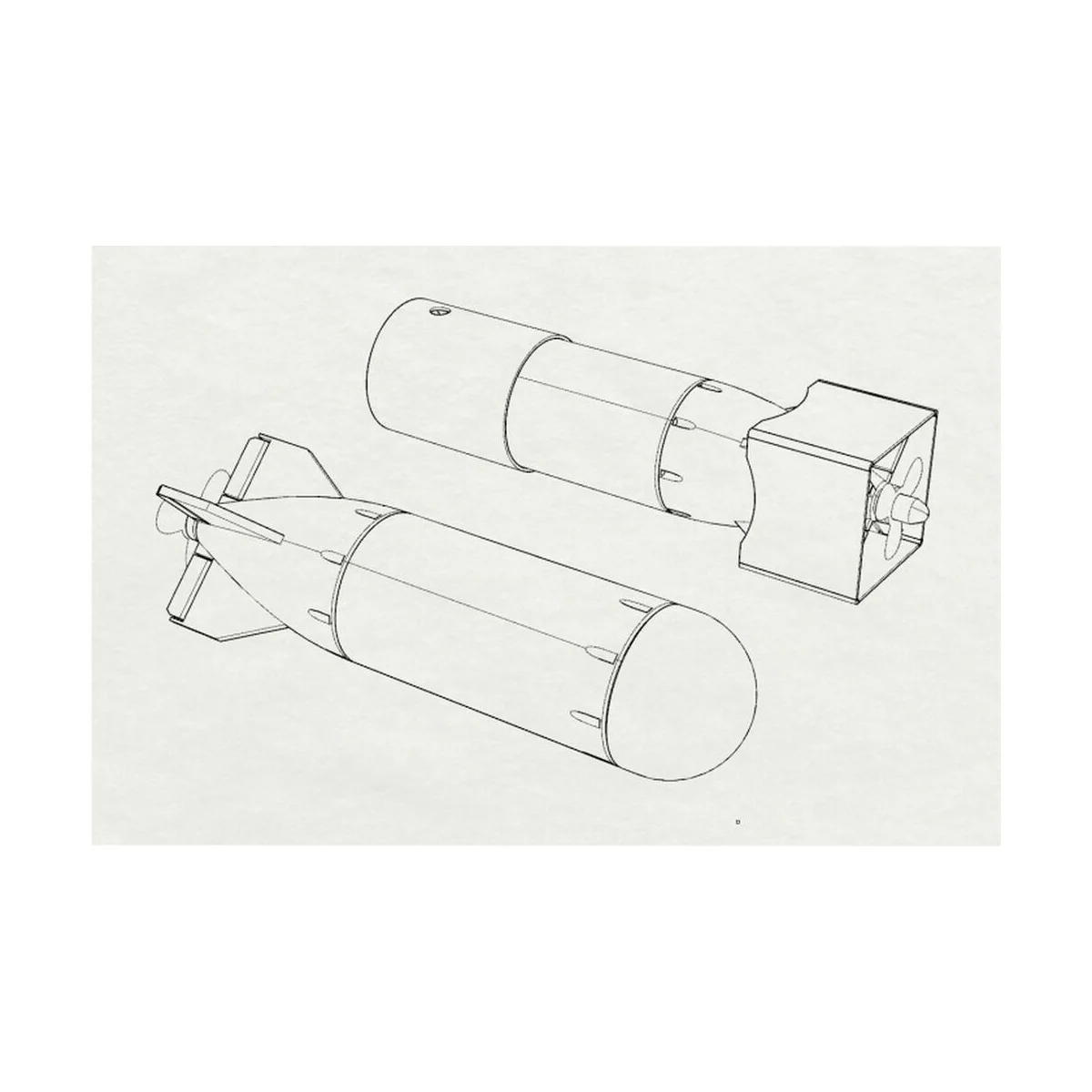 Mk24 Mine Fido“ torpedo, 1/48 - Brengun BRL48107 Mk24 Mine Fido“ torpedo, 1/48 - Brengun BRL48107