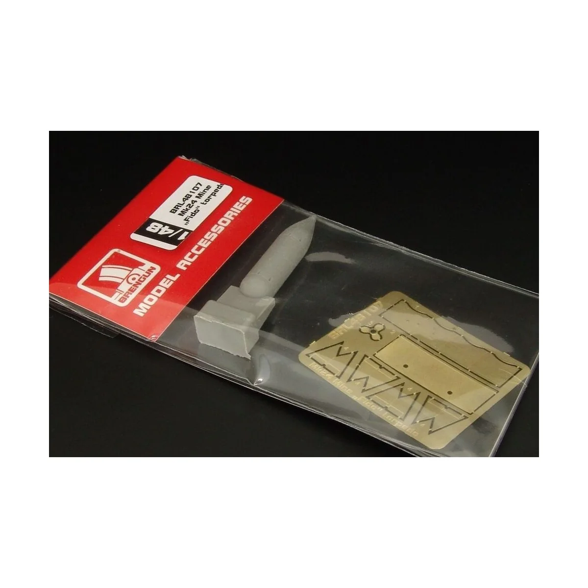 Mk24 Mine Fido“ torpedo, 1/48 - Brengun BRL48107 Mk24 Mine Fido“ torpedo, 1/48 - Brengun BRL48107