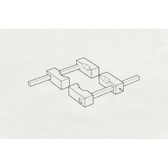 WWII U S Navy Wheel chocks, 1/48 - Brengun BRL48108