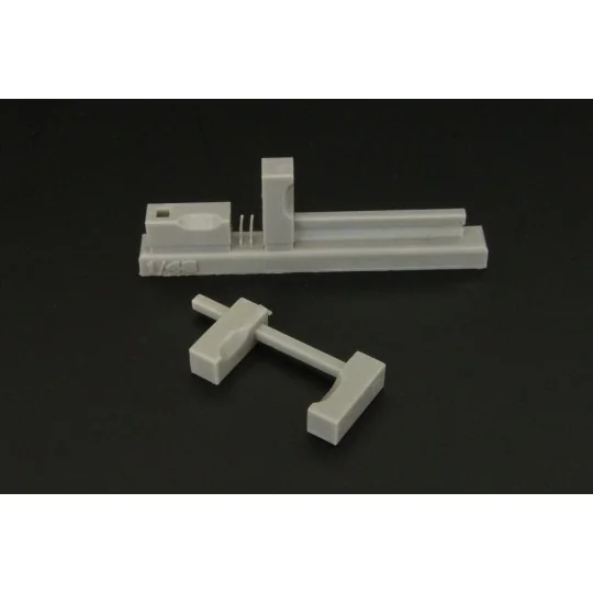 WWII U S Navy Wheel chocks - Brengun BRL48108