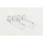 WWII U S Navy Wheel chocks, 1/48 - Brengun BRL48108