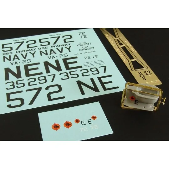 Toilet bomb for Skyraider, 1/32 - Brengun BRL32012