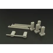 US Navy wheel chocks (modern), 1/32 - Brengun BRL32018 US Navy wheel chocks (modern), 1/32 - Brengun BRL32018