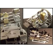 Mitsubishi A6M5c Zero interior (Hasegawa kit), 1/32 - Brengun BRL32024 Mitsubishi A6M5c Zero interior (Hasegawa kit), 1/32 - Brengun BRL32024