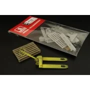 Pallet truck w- palette, 1/32 - Brengun BRL32027