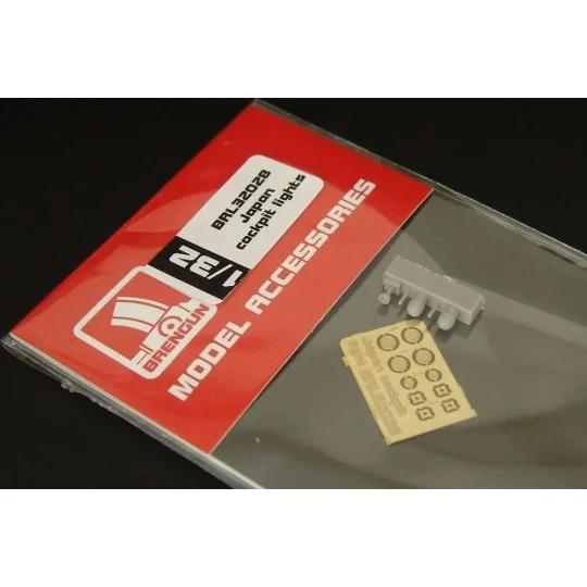 Japan cockpit lights, 1/32 - Brengun BRL32028