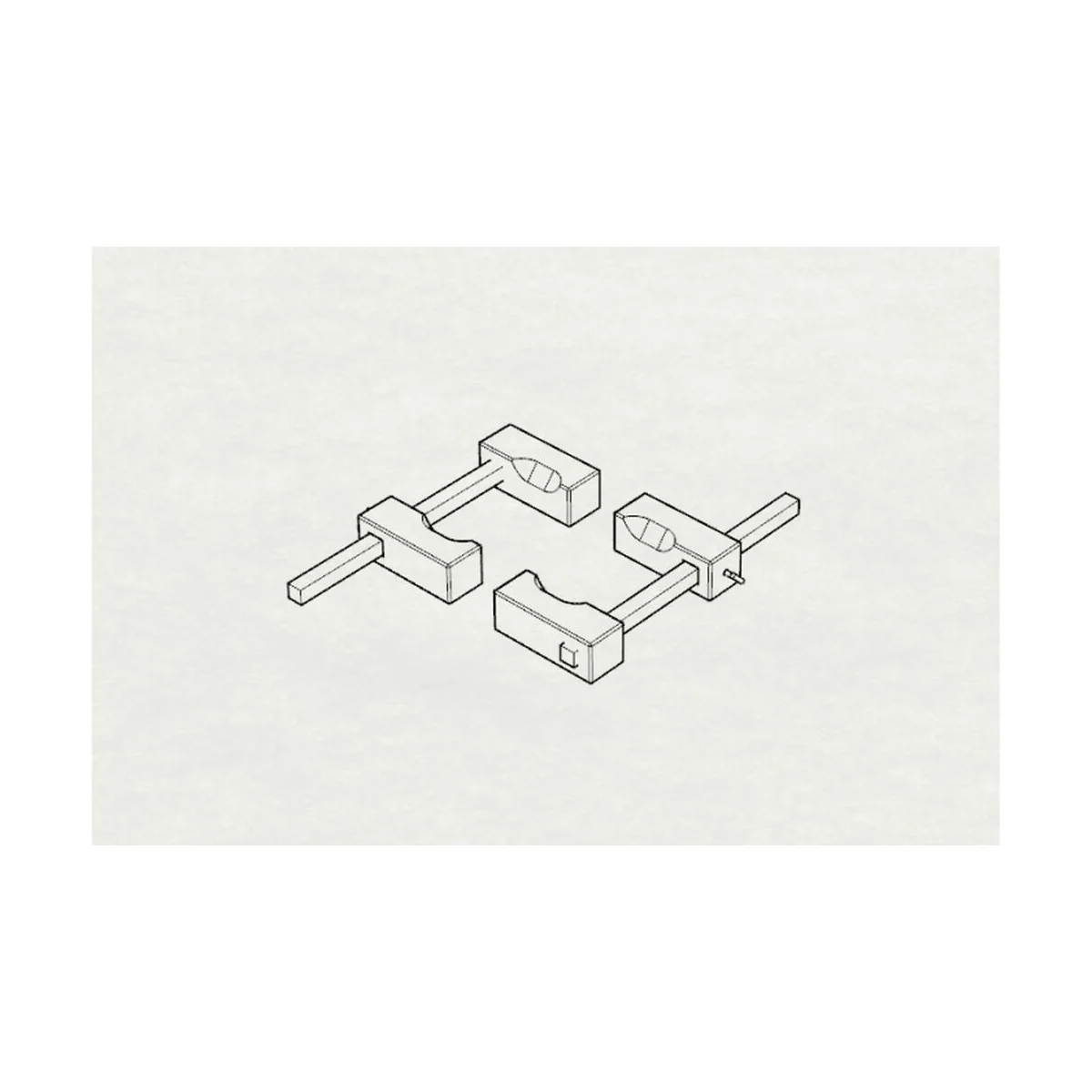 WWII U S Navy Wheel chocks - Brengun BRL32034