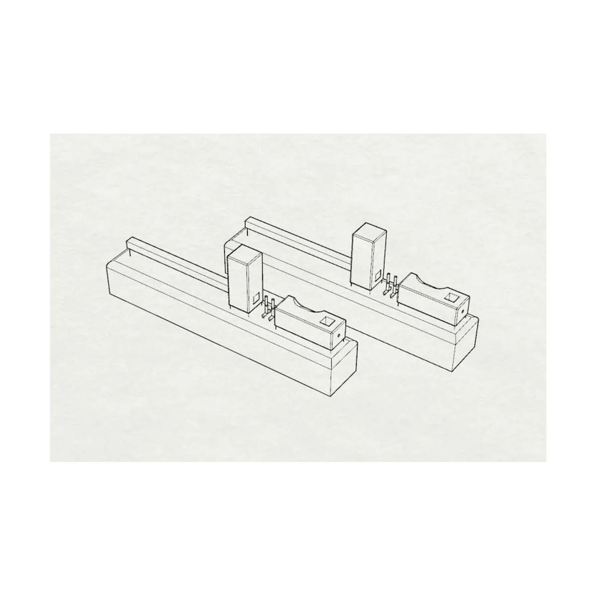 WWII U S Navy Wheel chocks - Brengun BRL32034