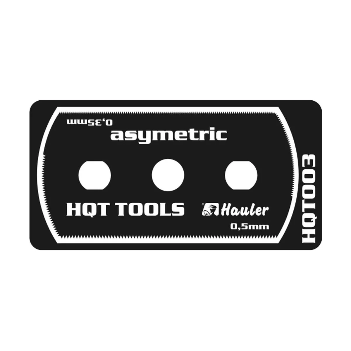 stainless razor saw asymetric - Brengun HQT003