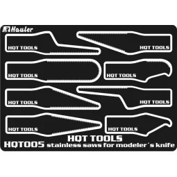 stainless saws for modelers knife - Brengun HQT005