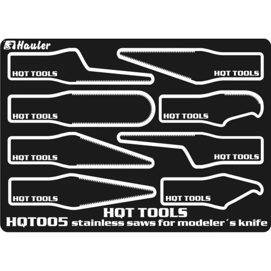 stainless saws for modelers knife - Brengun HQT005