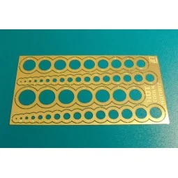 scribing templates circles - Brengun HQT007