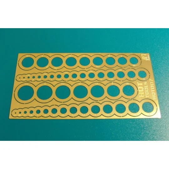 scribing templates circles - Brengun HQT007