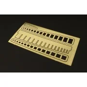 Scribing templates rectangles(sharp corners) - Brengun HQT012