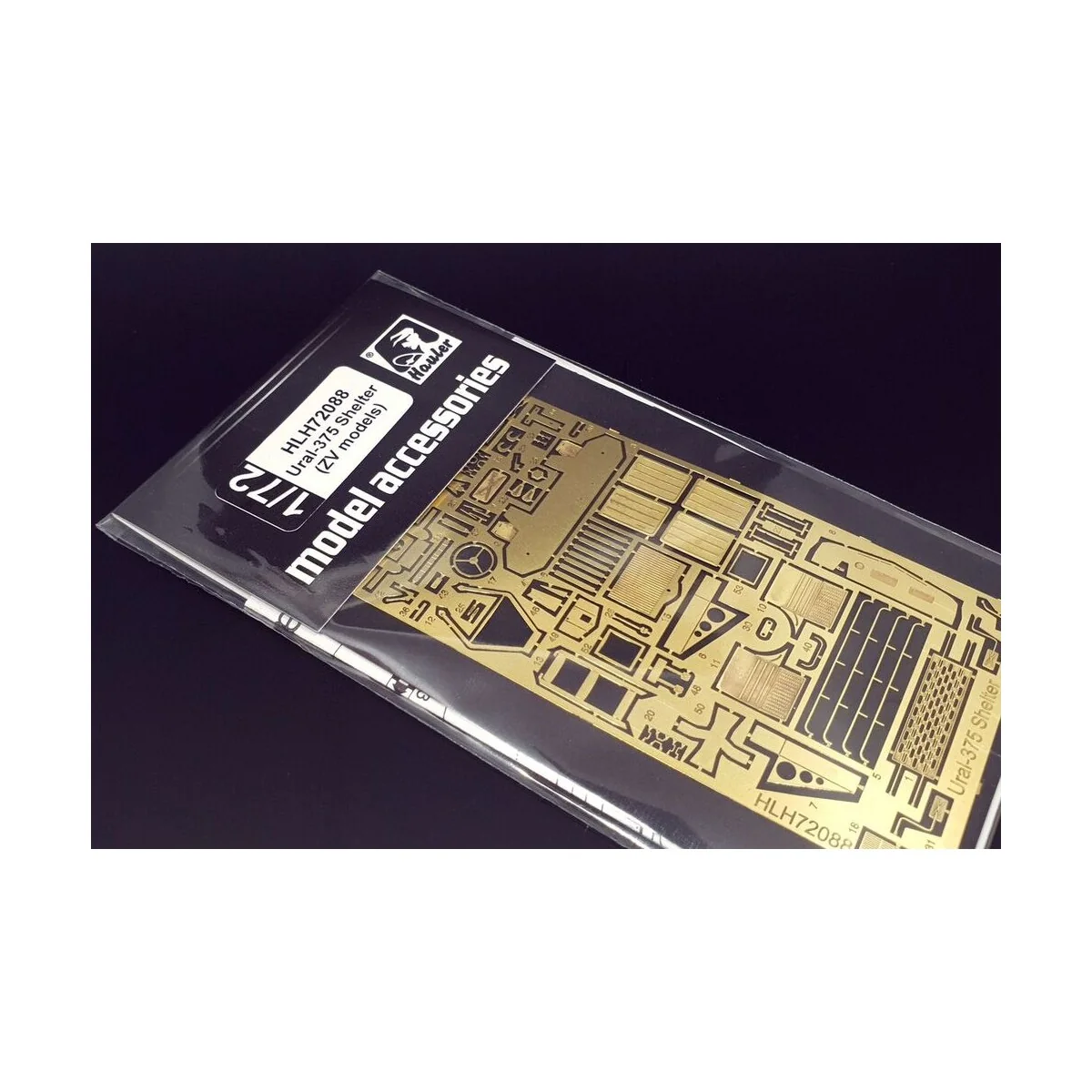 Ural-375 Shelter (ZV, Omega, ICM kit), 1/72 - Hauler HLH72088 Ural-375 Shelter (ZV, Omega, ICM kit), 1/72 - Hauler HLH72088