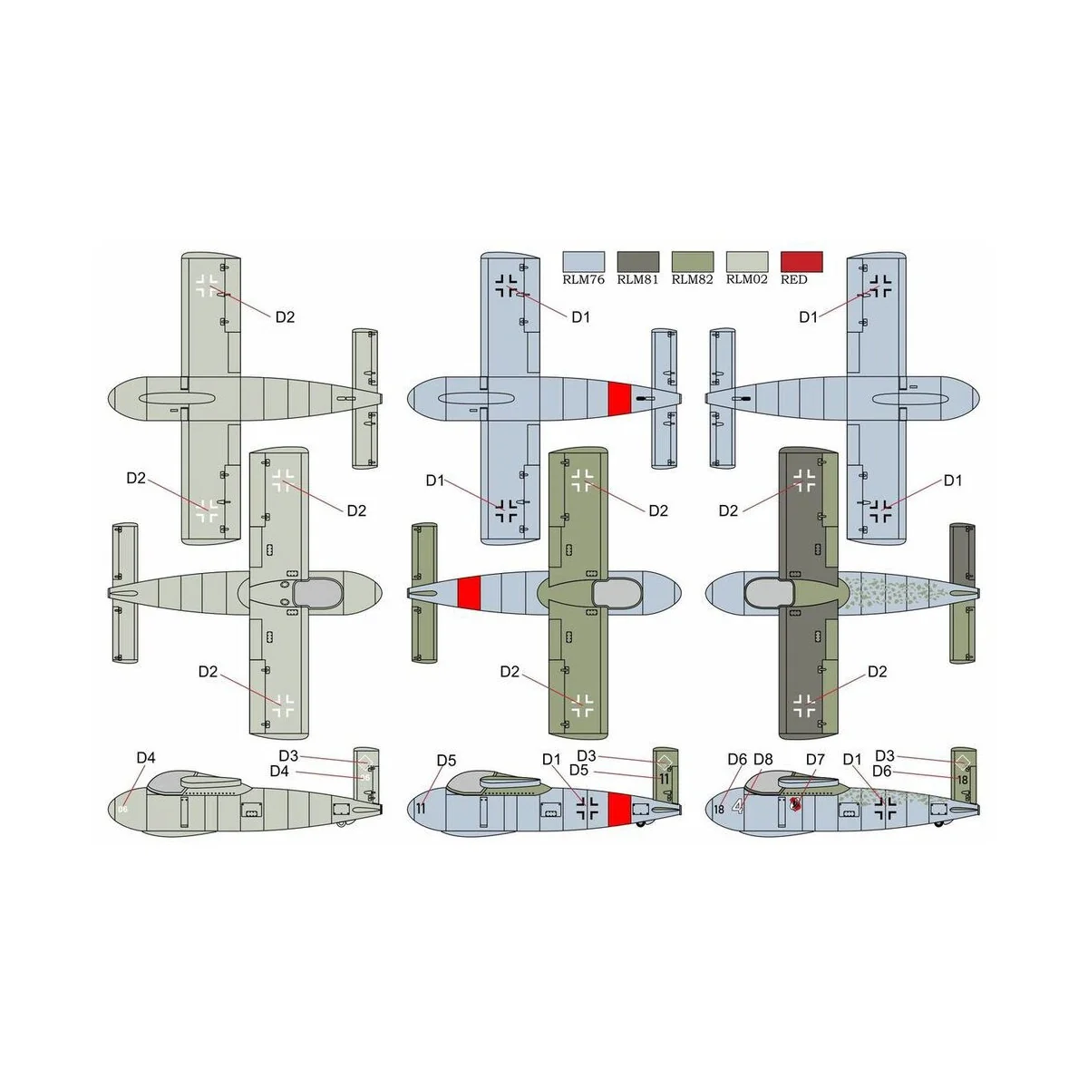 Me P1103 rocket fighter - Brengun BRP72036