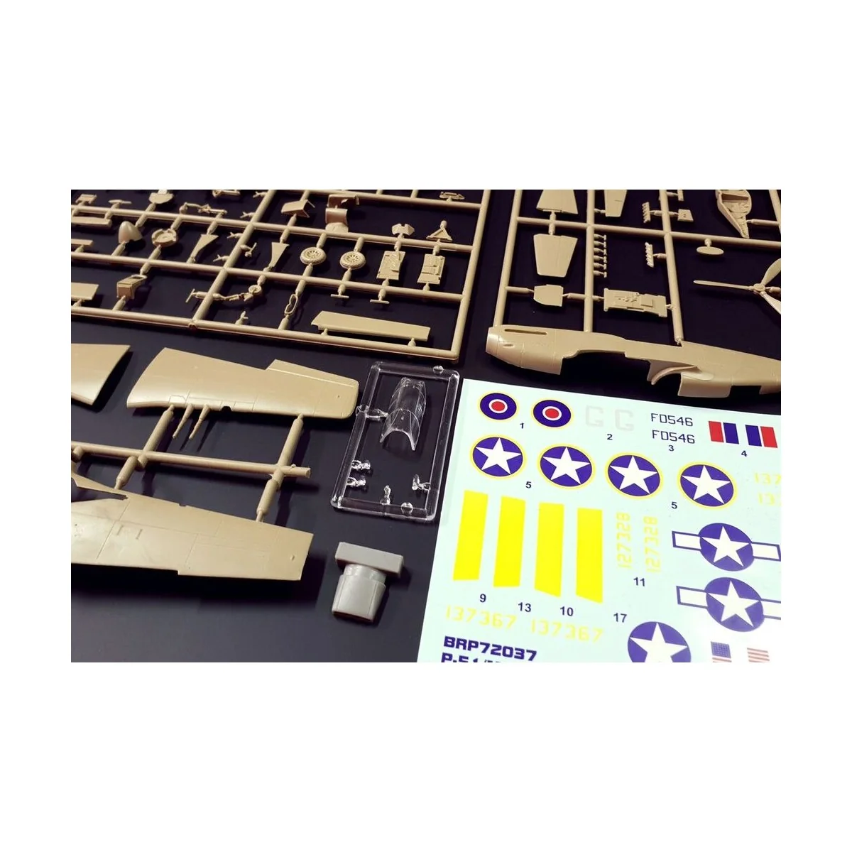 P-51- Mustang Ia, 1/72 - Brengun BRP72037
