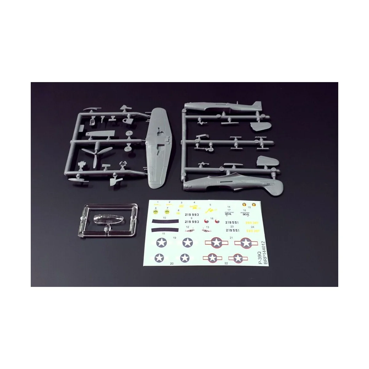 P-39Q Airacobra, 1/144 - Brengun BRP144012