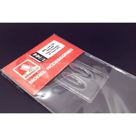MiG-29 Vacu Canopy (F-Toys kit), 1/144 - Brengun BRL144150