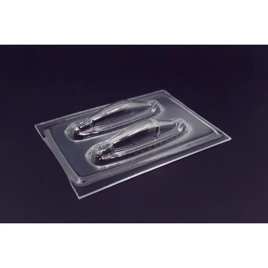 Su-27 Flanker B Vacu Canopy (Trumpeter kit), 1/144 - Brengun BRL144152