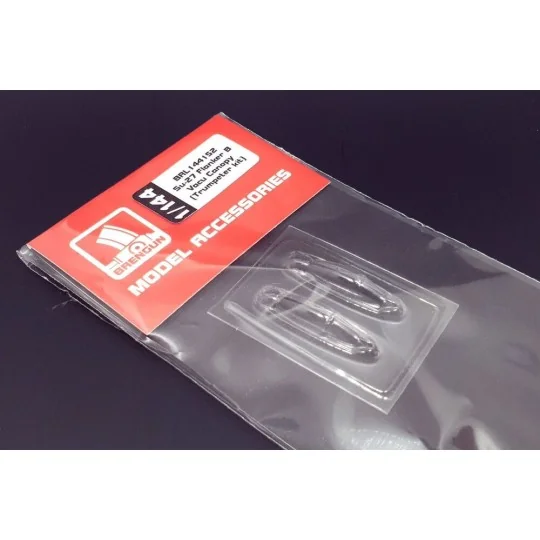 Su-27 Flanker B Vacu Canopy (Trumpeter kit), 1/144 - Brengun BRL144152