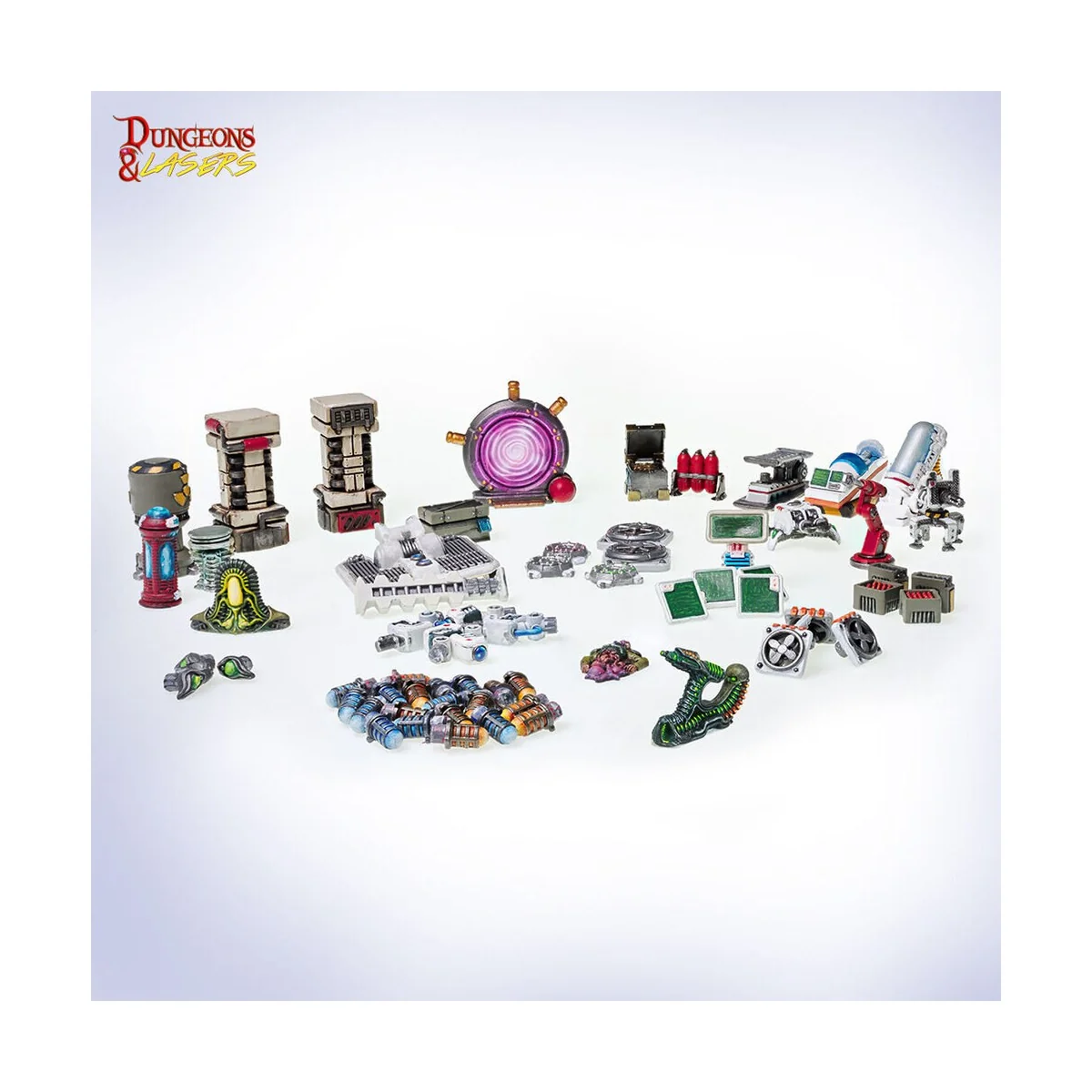 Dungeons & Lasers Expansion Set: SCI-FI CUSTOMIZATION BITS - Archon...