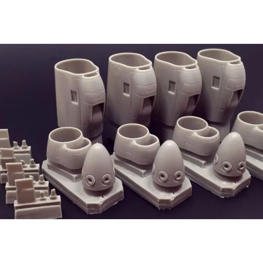 C-130J Engine set, 1/72 - Brengun BRL72170 C-130J Engine set, 1/72 - Brengun BRL72170