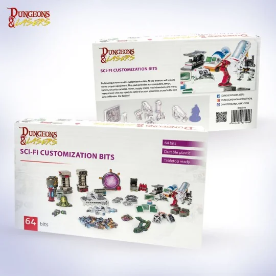 Dungeons & Lasers Expansion Set: SCI-FI CUSTOMIZATION BITS - Archon...