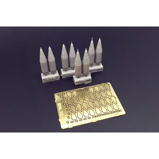 US bomb 500-lb AN-M64A1, 1/72 - Brengun BRL72175