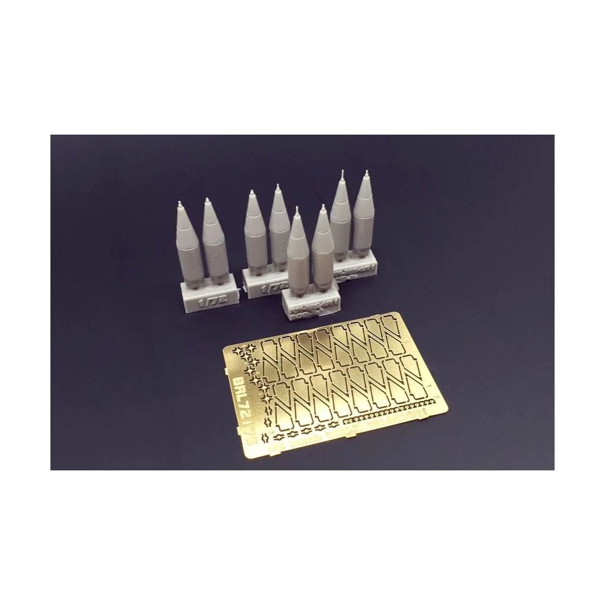 US bomb 500-lb AN-M64A1, 1/72 - Brengun BRL72175