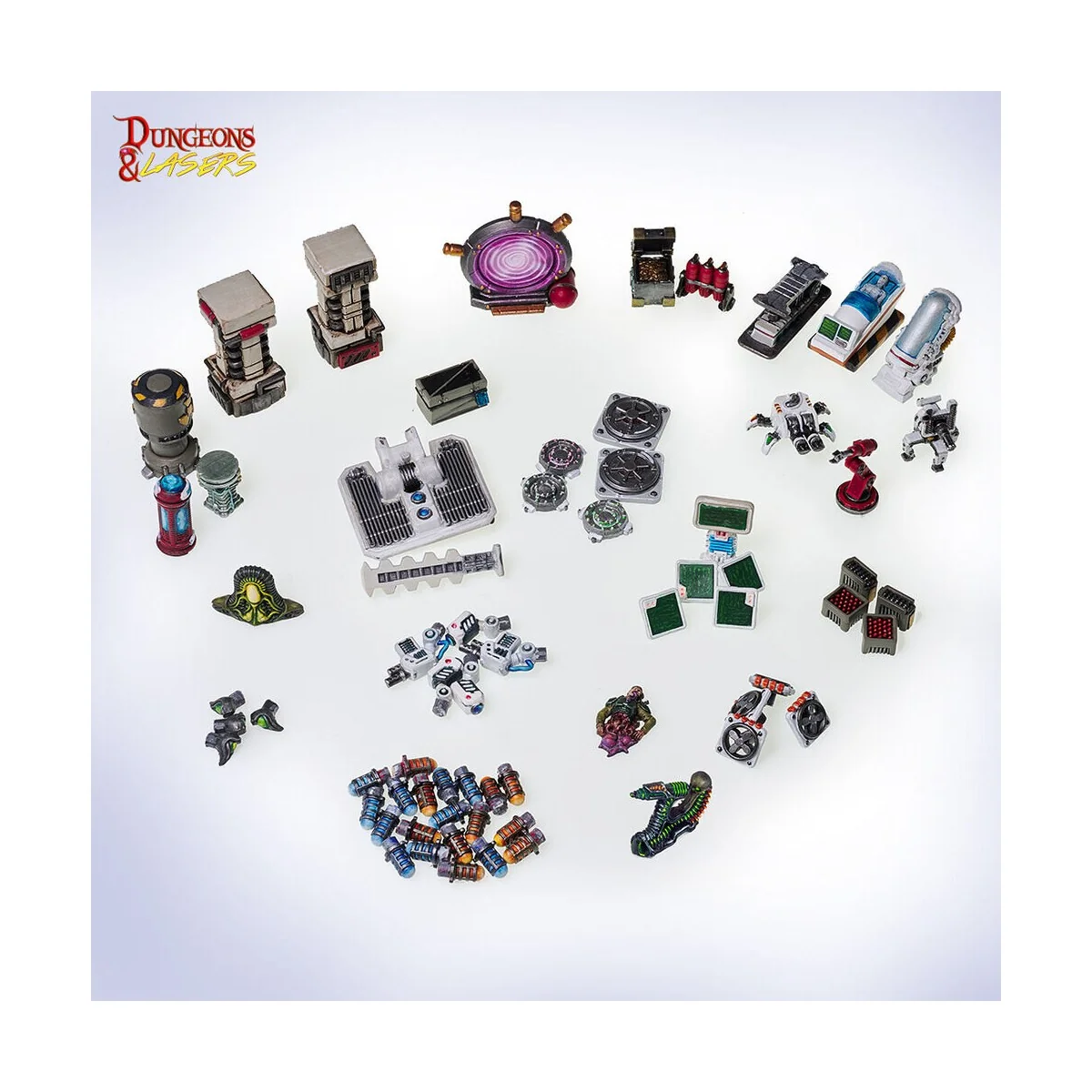 Dungeons & Lasers Expansion Set: SCI-FI CUSTOMIZATION BITS - Archon...