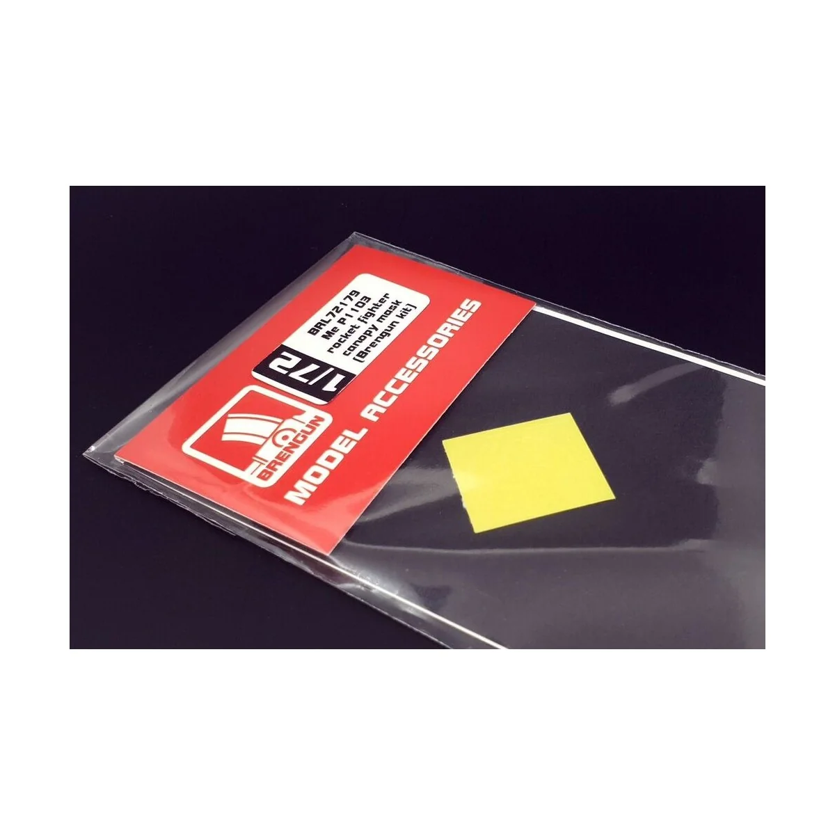 Me P1103 rocket fighter canopy mask (Brengun kit), 1/72 - Brengun B... Me P1103 rocket fighter canopy mask (Brengun kit), 1/72 - Brengun B...