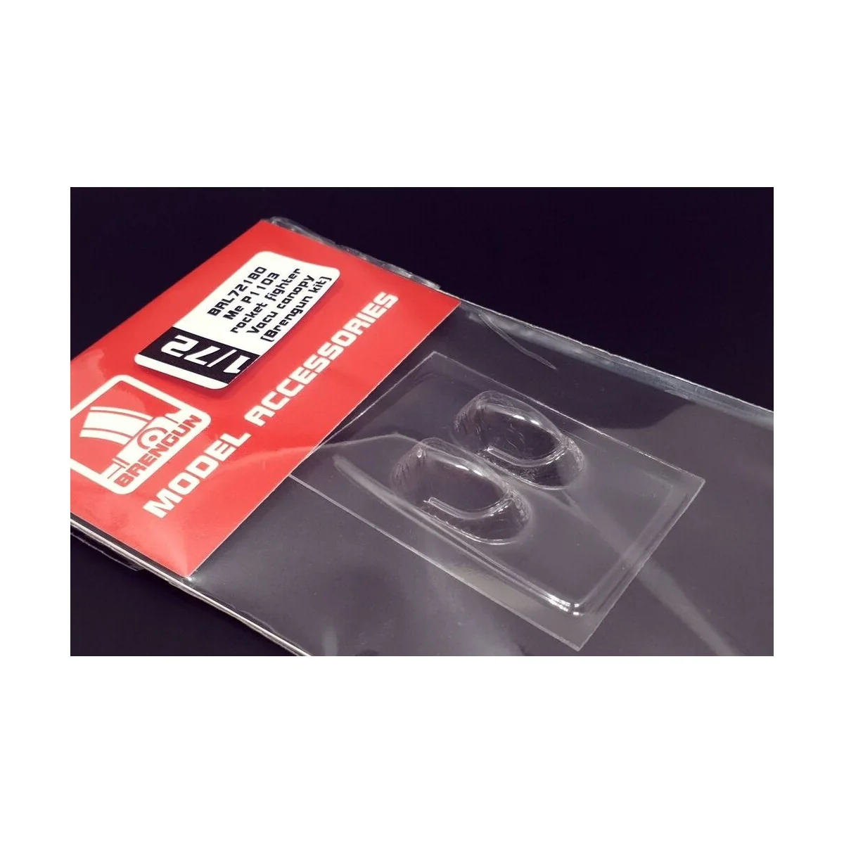 Me P1103 rocket fighter Vacu canopy (Brengun kit) - Brengun BRL72180