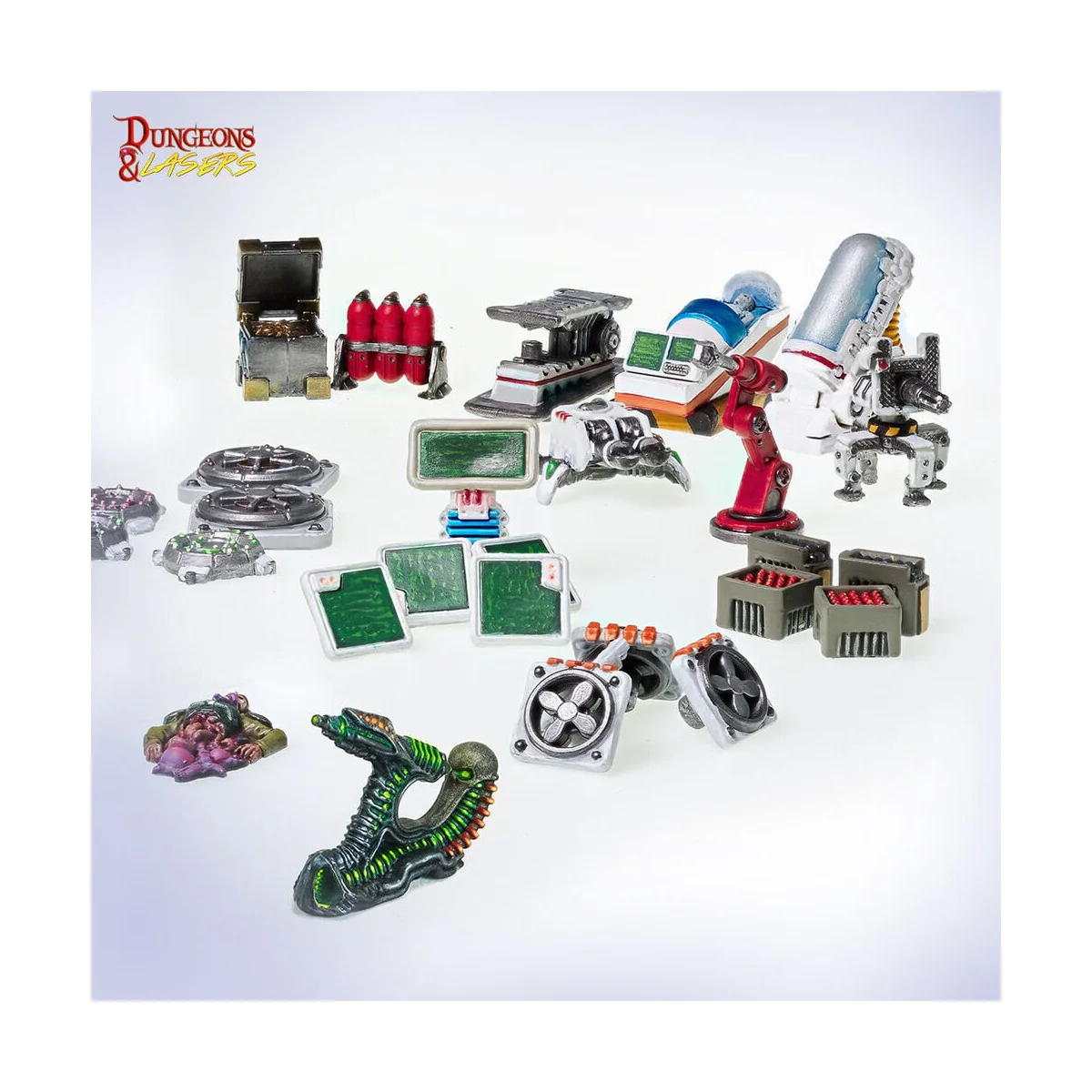Dungeons & Lasers Expansion Set: SCI-FI CUSTOMIZATION BITS - Archon...