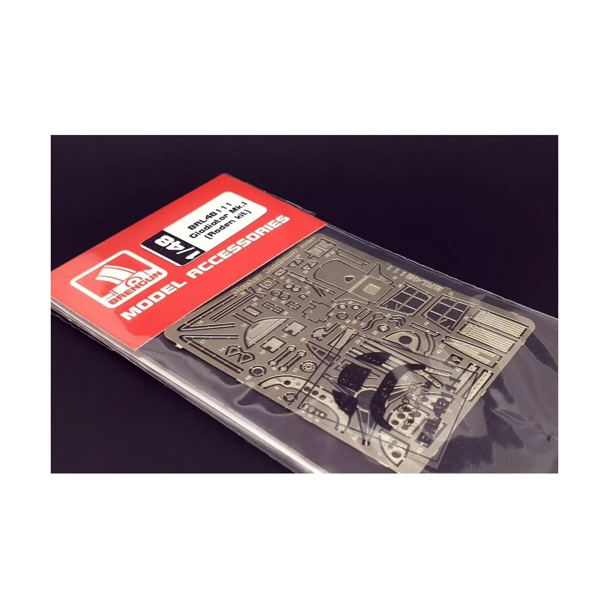 Gladiator Mk I (Roden kit), 1/48 - Brengun BRL48111