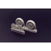 F4U Corsair Diamond Thread Wheels set, 1/48 - Brengun BRL48113 F4U Corsair Diamond Thread Wheels set, 1/48 - Brengun BRL48113
