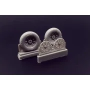 F4U Corsair Diamond Thread Wheels set, 1/48 - Brengun BRL48113 F4U Corsair Diamond Thread Wheels set, 1/48 - Brengun BRL48113