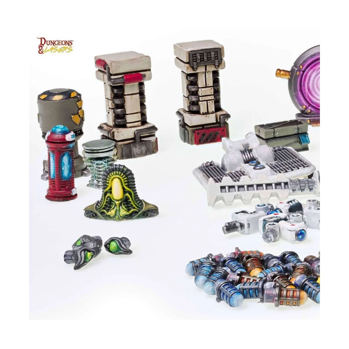 Dungeons & Lasers Expansion Set: SCI-FI CUSTOMIZATION BITS - Archon...