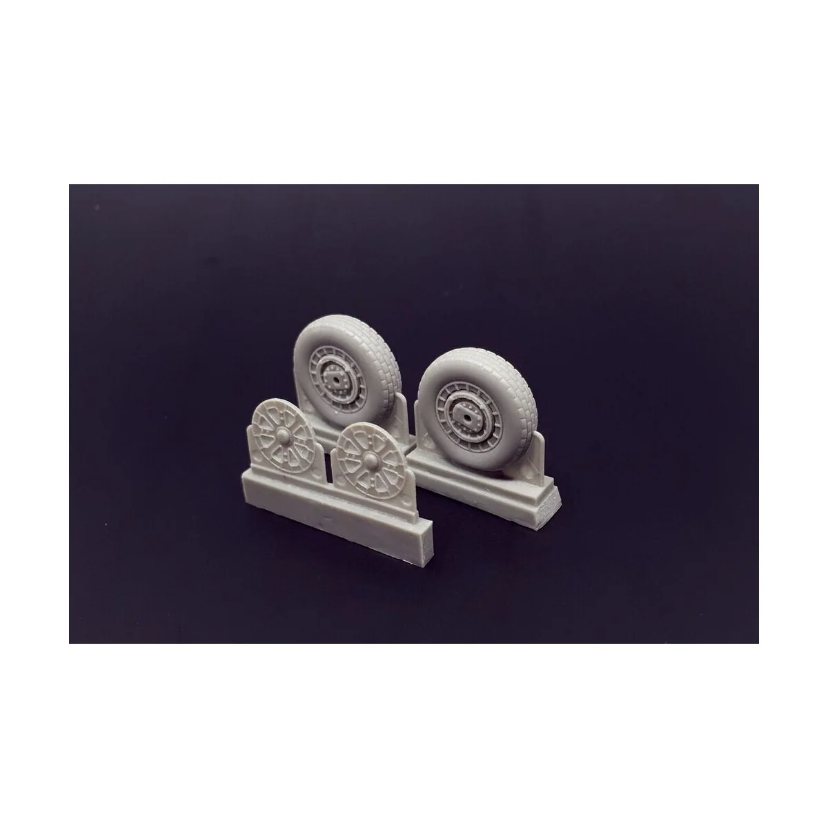 F4U Corsair Block Thread Wheels set - Brengun BRL48114