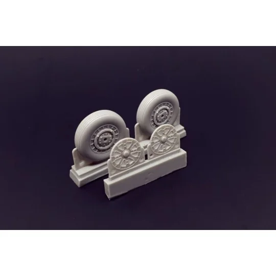 F4U Corsair Ribbed Thread Wheels set, 1/48 - Brengun BRL48115 F4U Corsair Ribbed Thread Wheels set, 1/48 - Brengun BRL48115