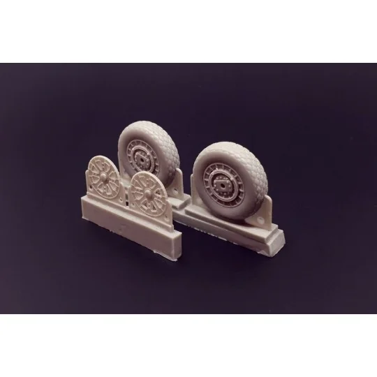 F4U Corsair Cross Thread Wheels set, 1/48 - Brengun BRL48117 F4U Corsair Cross Thread Wheels set, 1/48 - Brengun BRL48117