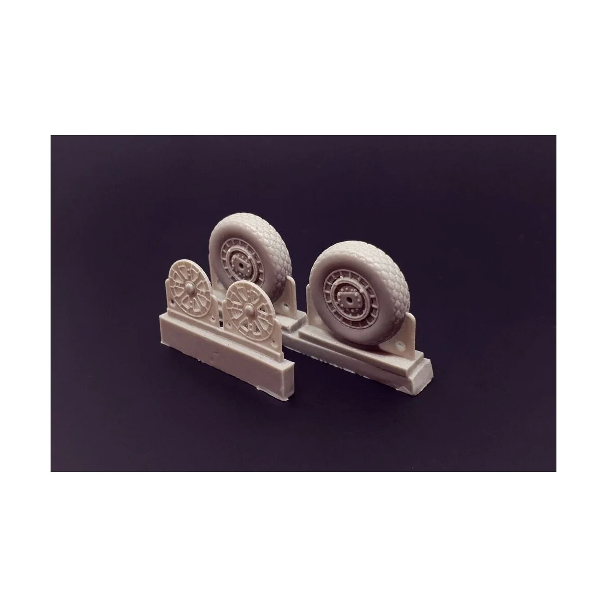 F4U Corsair Cross Thread Wheels set - Brengun BRL48117