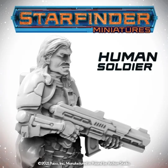 Masters of the Universe Miniatures: HUMAN SOLDIER - Archon Studio P...