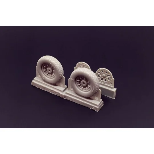 F4U Corsair Cross Thread Wheels set, 1/48 - Brengun BRL48117 F4U Corsair Cross Thread Wheels set, 1/48 - Brengun BRL48117