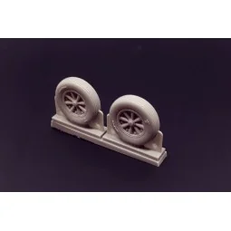 F4U Corsair Late Ribbed Thread (late '50s) Wheels set - Brengun BRL...