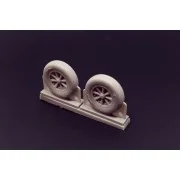 F4U Corsair Late Ribbed Thread (late '50s) Wheels set, 1/48 - Breng... F4U Corsair Late Ribbed Thread (late '50s) Wheels set, 1/48 - Breng...