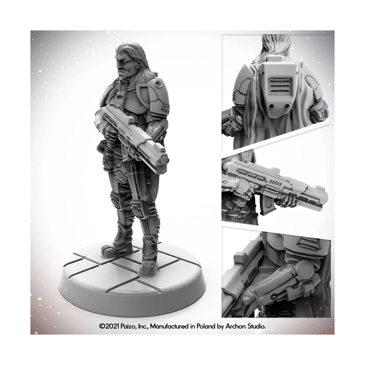 Masters of the Universe Miniatures: HUMAN SOLDIER - Archon Studio P...