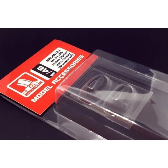 Me P1103 rocket fighter Vacu canopy (Brengun kit), 1/48 - Brengun B...