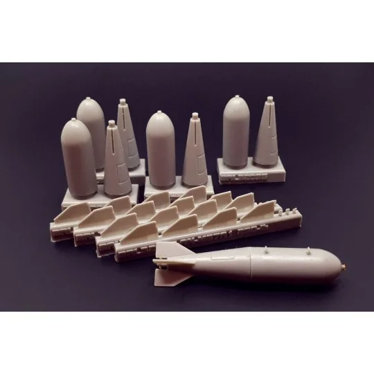 US bomb 250-lb AN-M57A1, 1/32 - Brengun BRL32035 US bomb 250-lb AN-M57A1, 1/32 - Brengun BRL32035